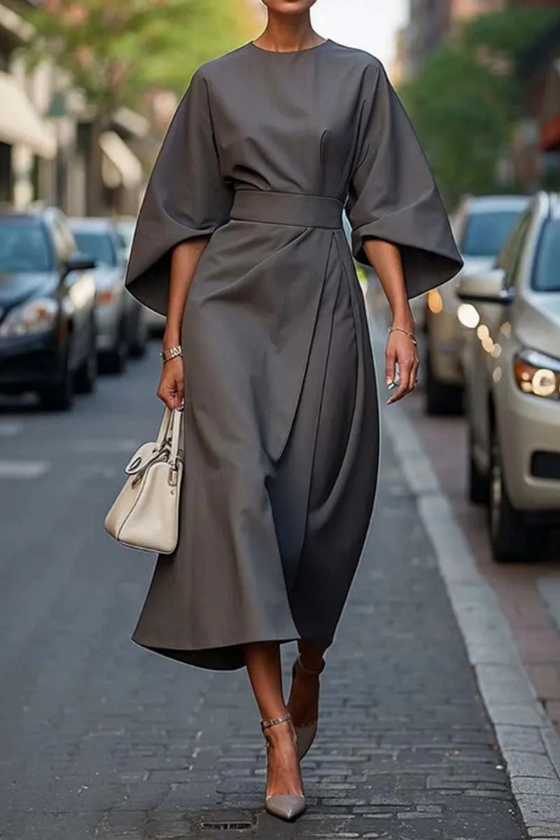 Léa – Robe ceinturée légère