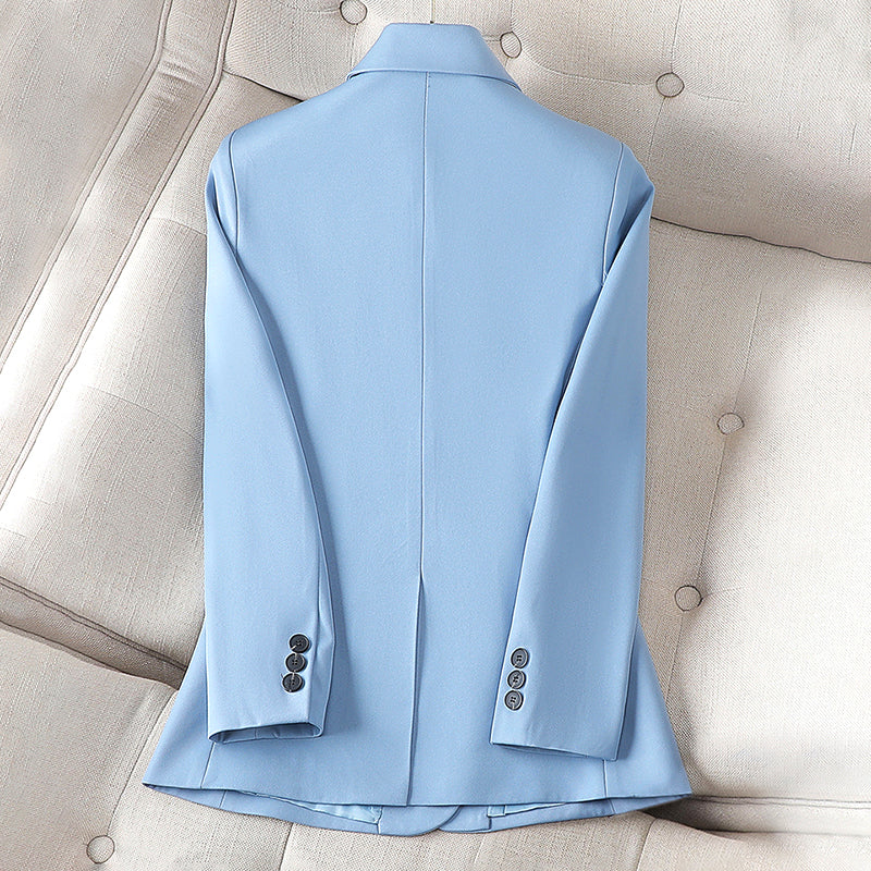 Women's Chic Professional Single Button Blazer