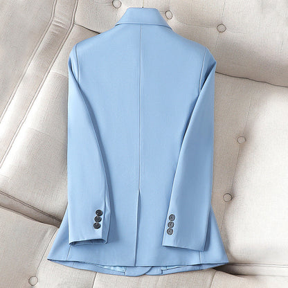Women's Chic Professional Single Button Blazer