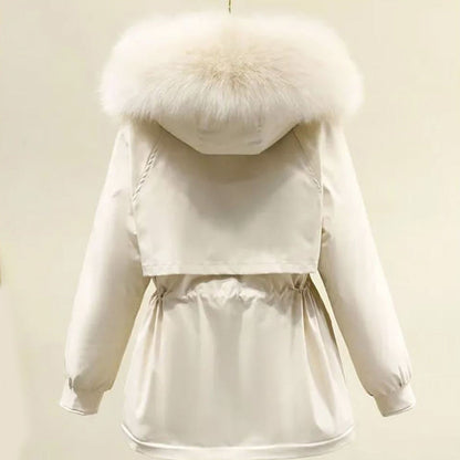 Women's Three-Piece Winter Set - With Hooded Parka