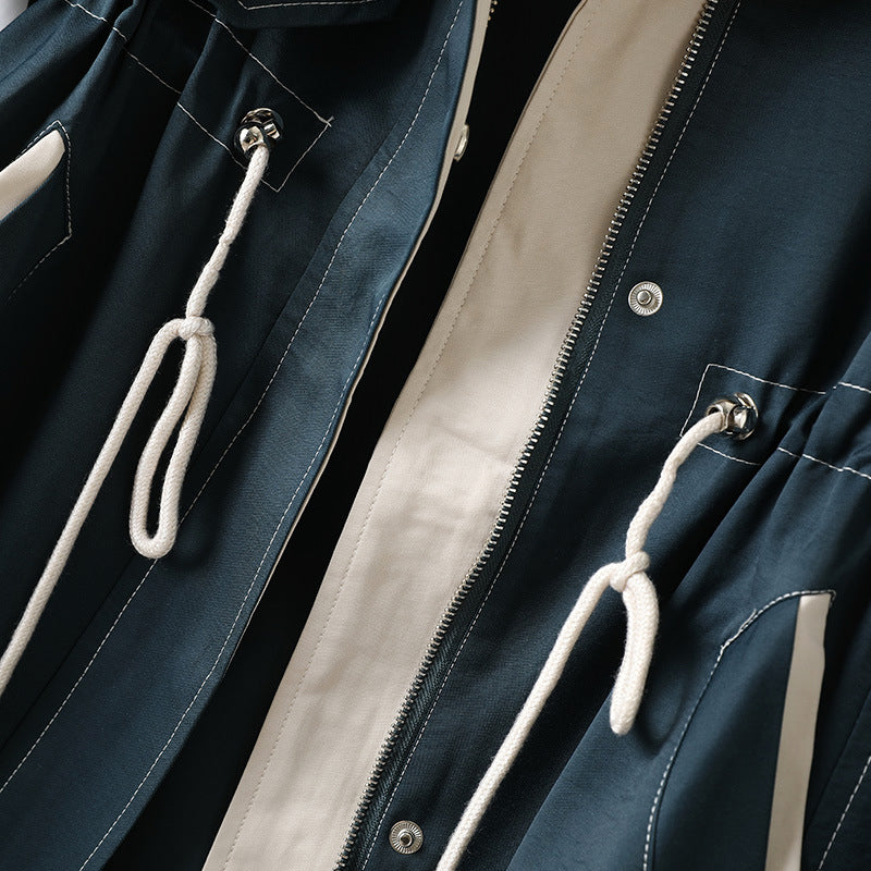 Coupe-Vent à Capuche pour Femmes – Style Décontracté et Fonctionnel