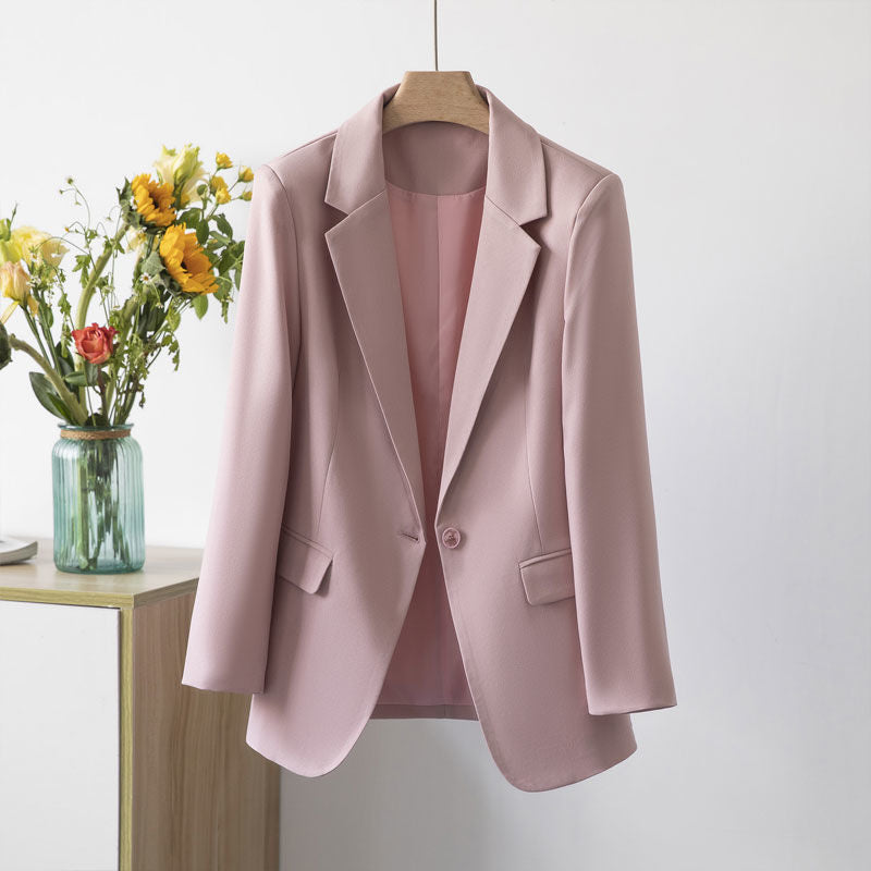 Women's Retro Style Jacket with Classic Fit and Long Sleeves
