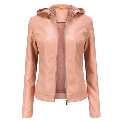 Manon Veste Slim à Capuche Amovible