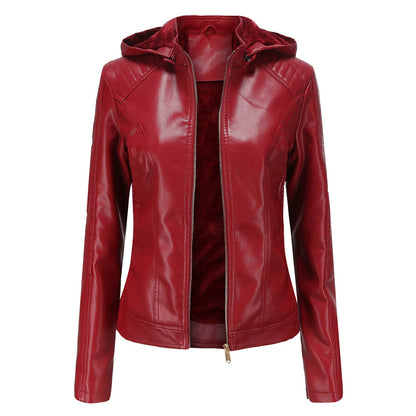 Manon Veste Slim à Capuche Amovible