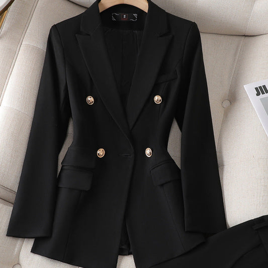 Women's Classic Double Breasted Blazer