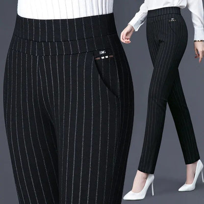 Legging Femme Taille Haute Extensible avec Détail de Fausses Poches