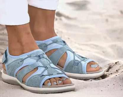 Sandales d’Été pour Femmes – Confort Quotidien avec Brides Réglables