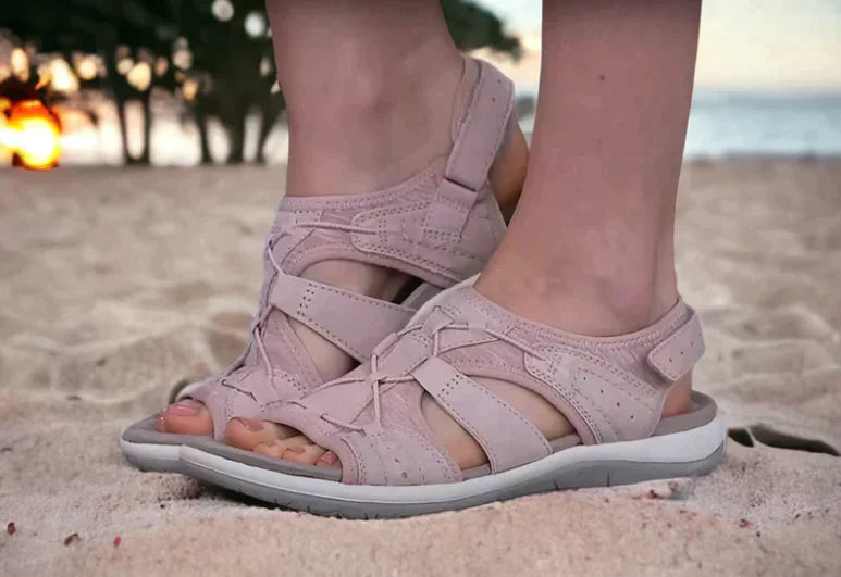 Sandales d’Été pour Femmes – Confort Quotidien avec Brides Réglables