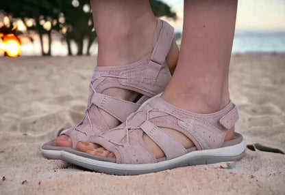 Sandales d’Été pour Femmes – Confort Quotidien avec Brides Réglables