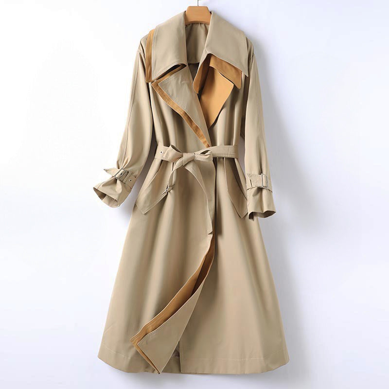 Women's Elegant Lapel Collar Loose Fit Jacket