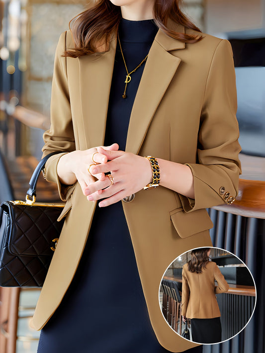 Women's Single-Breasted Tailored Jacket