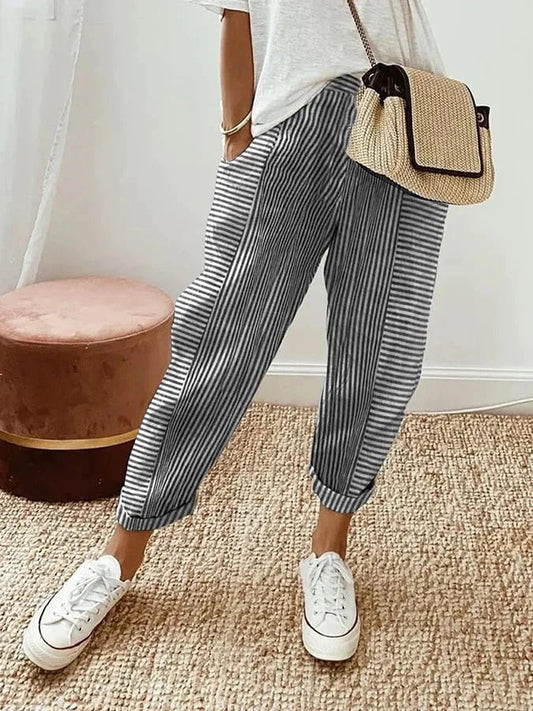 Auréa – Pantalon Rayé Auréa