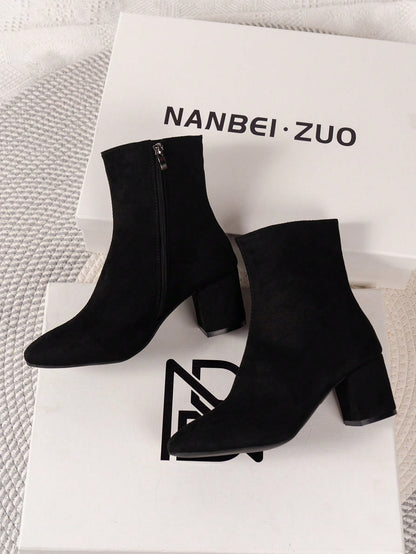 women’s square toe fashion boots