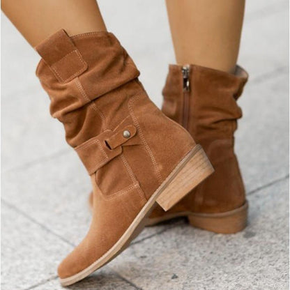 Women's Stylish Lana Ankle Boots with Small Heel
