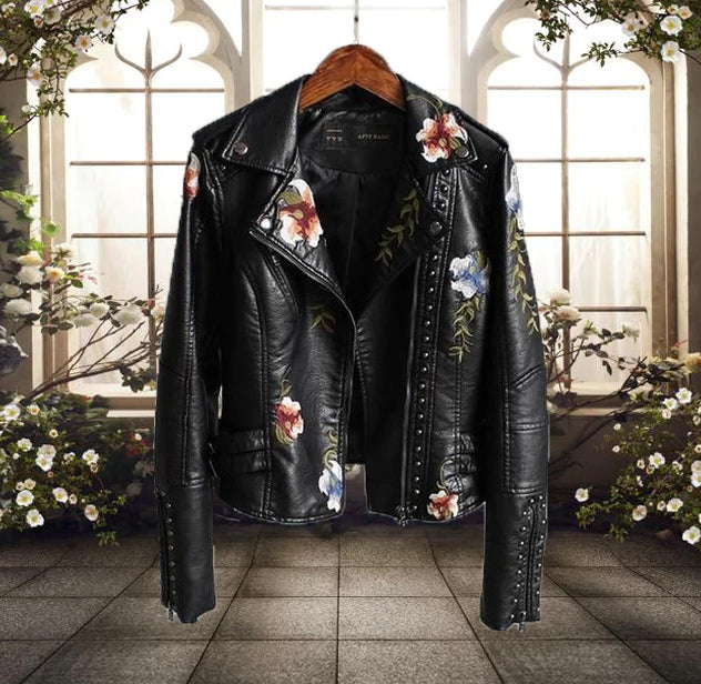 Veste Classique Femme à Motif Floral