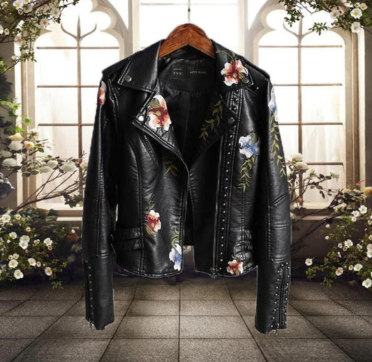 Veste Classique Femme à Motif Floral