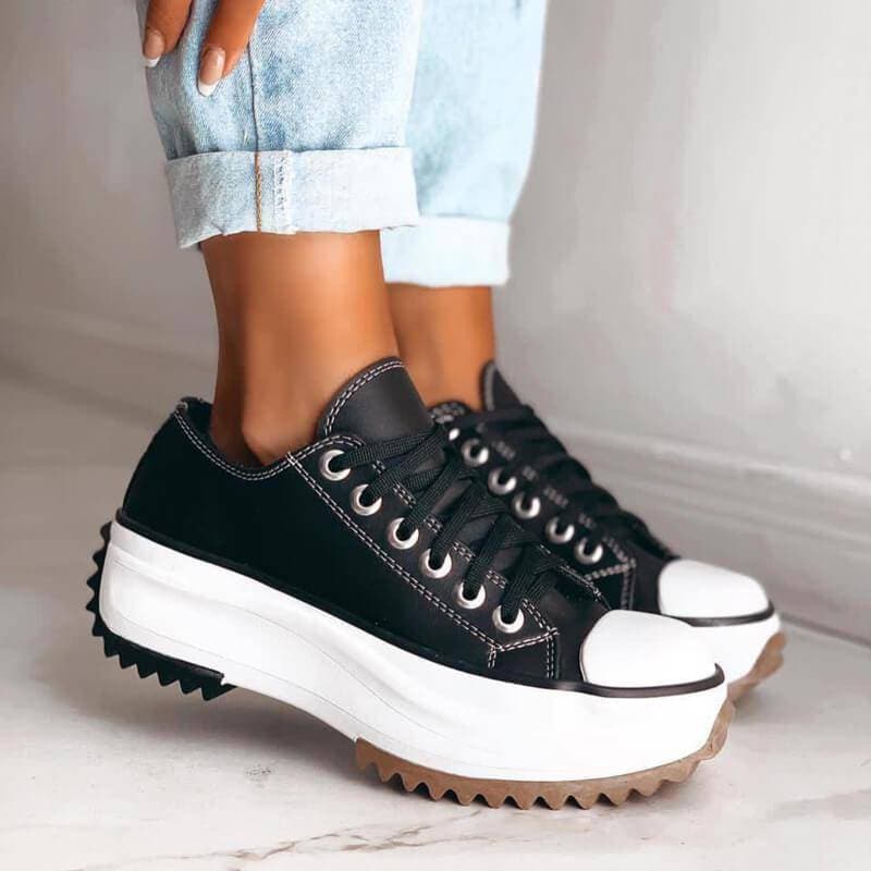 Emma Women's Platform Sneakers - Thick Sole and Trendy Design