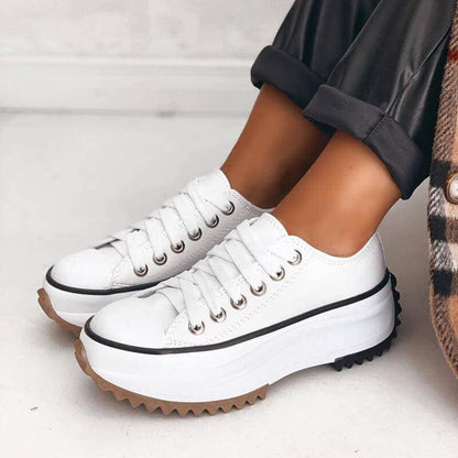 Emma Women's Platform Sneakers - Thick Sole and Trendy Design