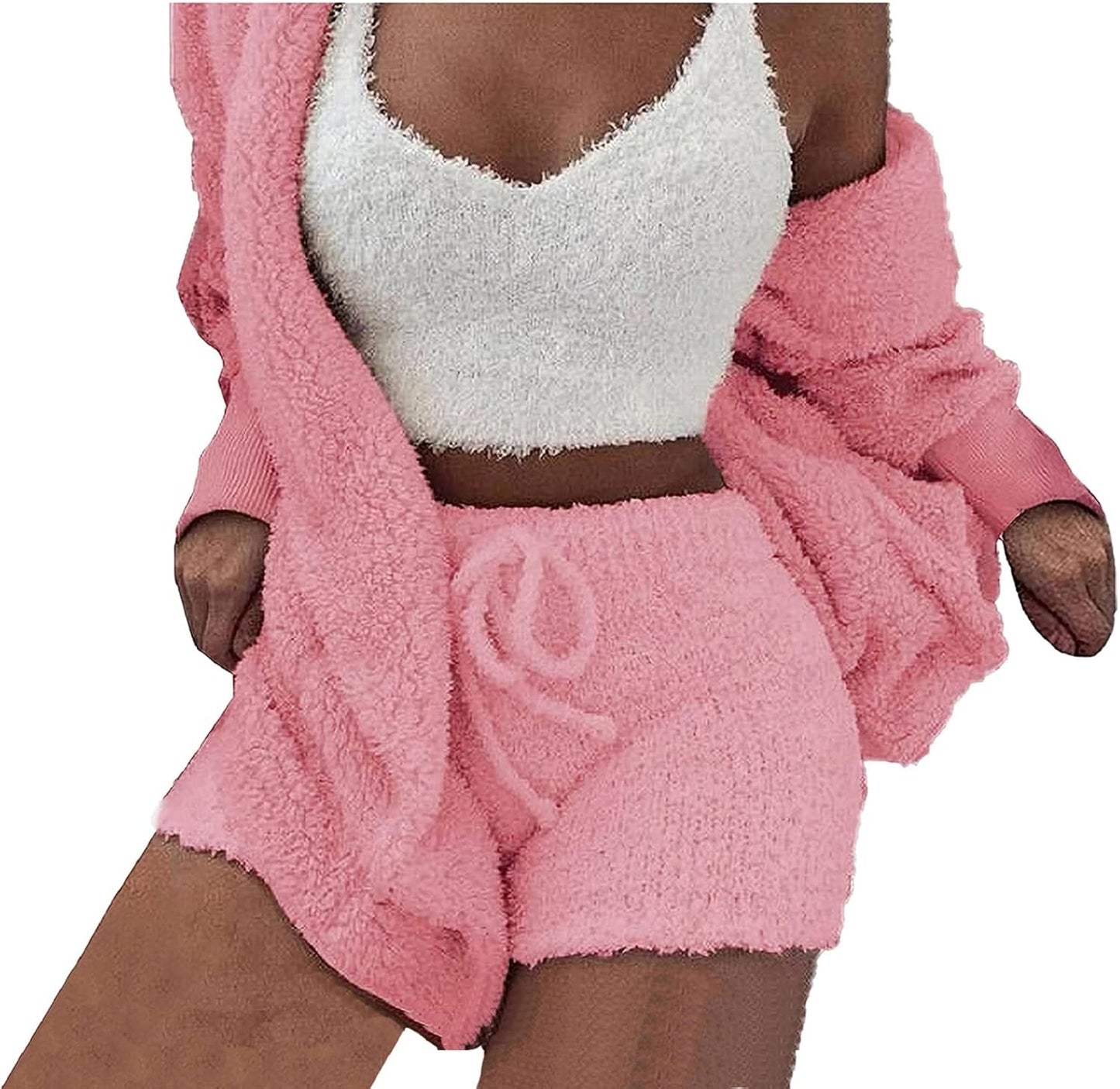 Жаночы камплект Elise – класічны структураваны касцюм на гузіках і шырокія штаны з высокай таліяй