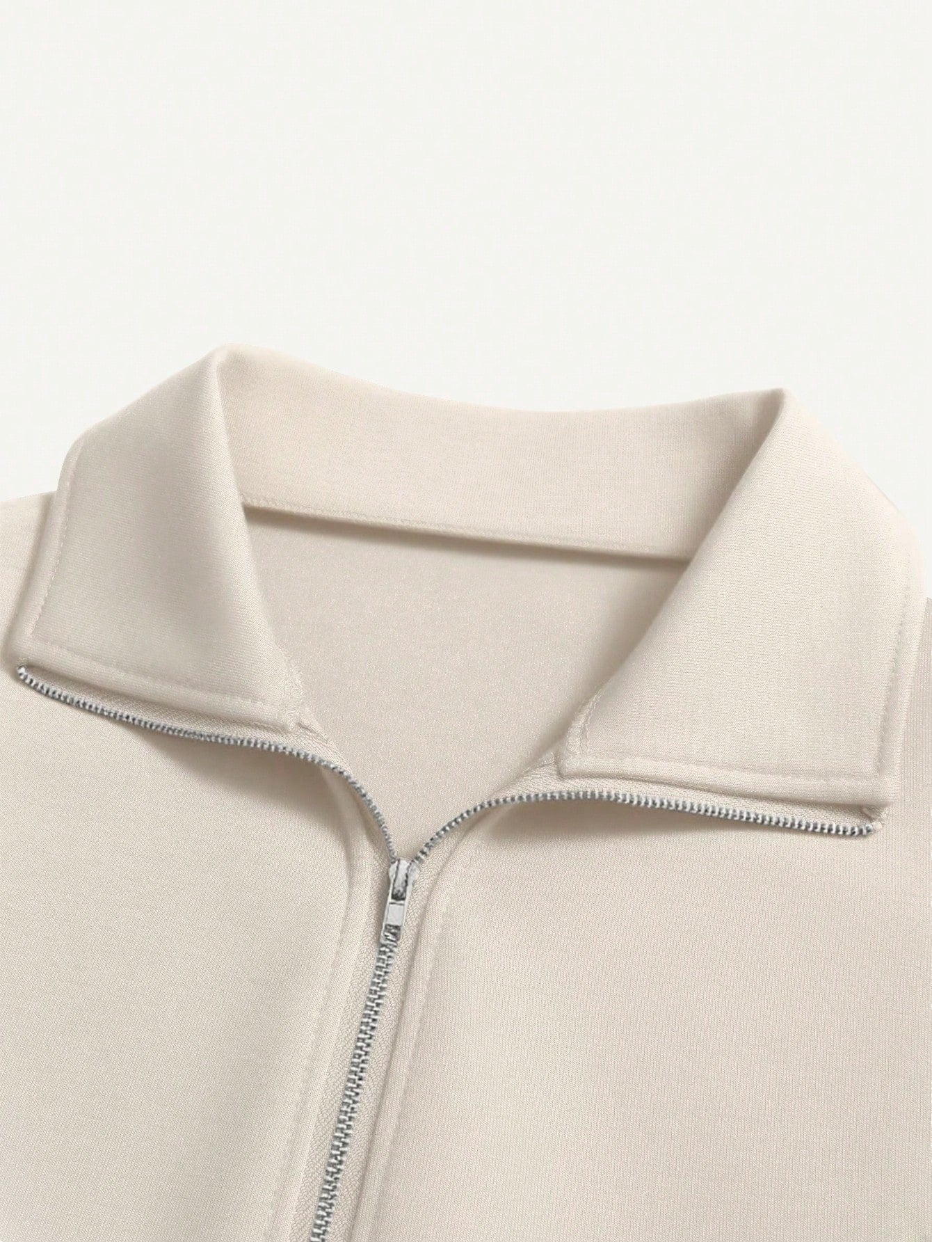 Women’s Half Zip Pullover Sweatshirt Drop Shoulder Vintage Style