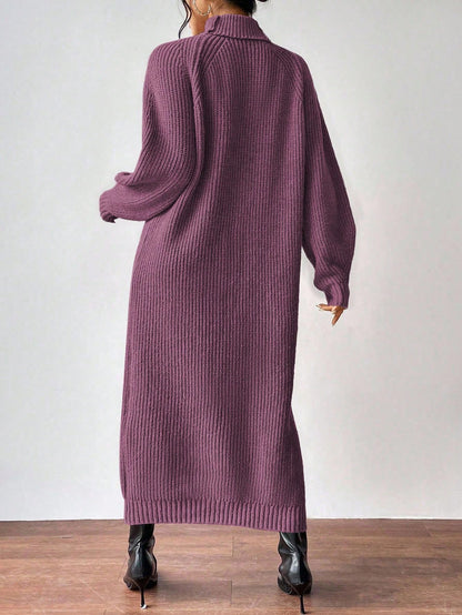 turtleneck knit dress Nushes