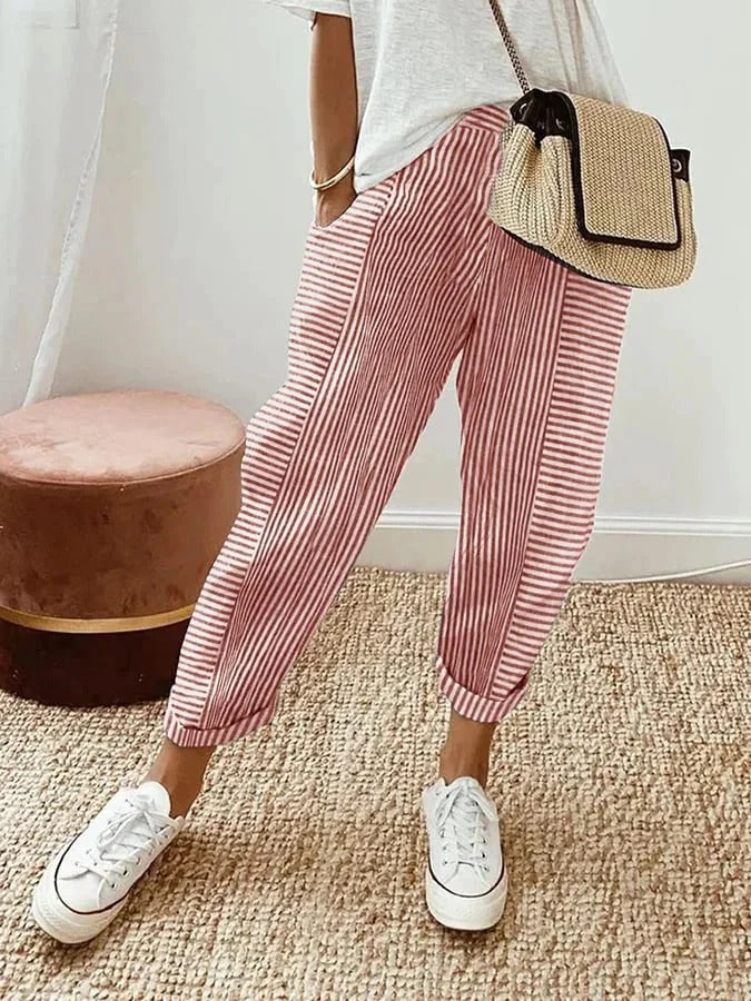 Auréa – Pantalon Rayé Auréa
