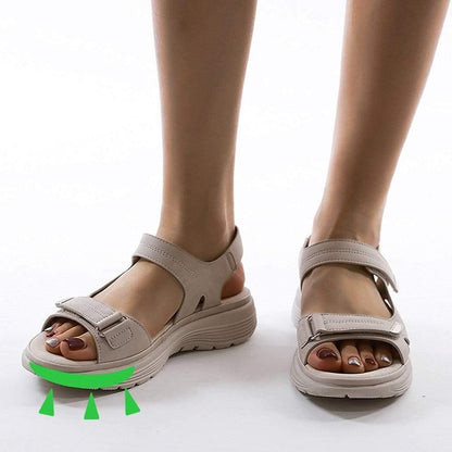 Sandales d’Été pour Femmes – Design Souple et Respectueux des Zones Sensibles