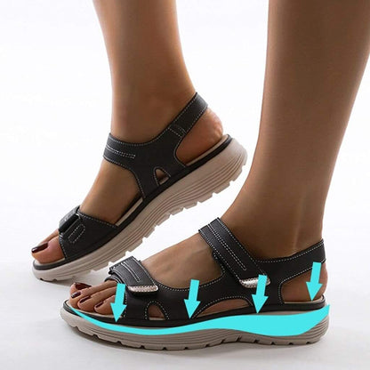 Sandales d’Été pour Femmes – Design Souple et Respectueux des Zones Sensibles