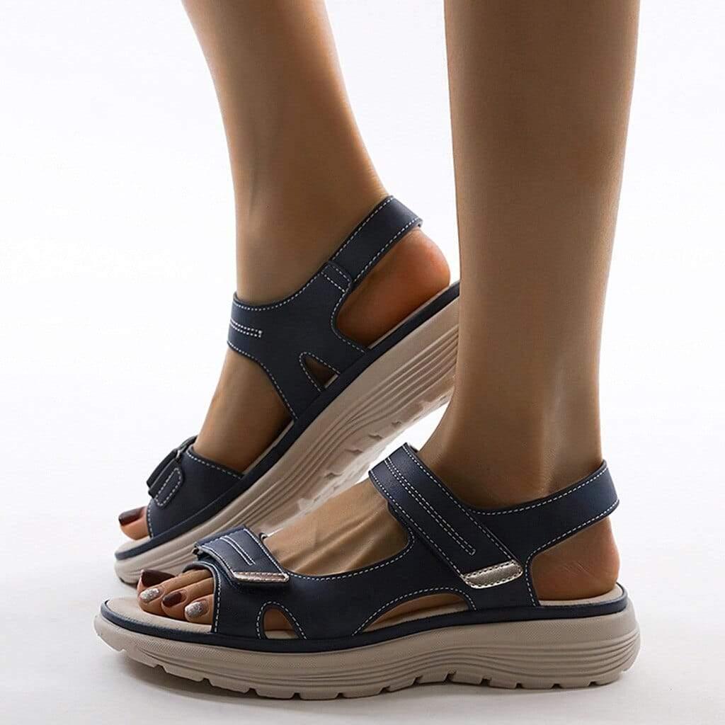 Sandales d’Été pour Femmes – Design Souple et Respectueux des Zones Sensibles
